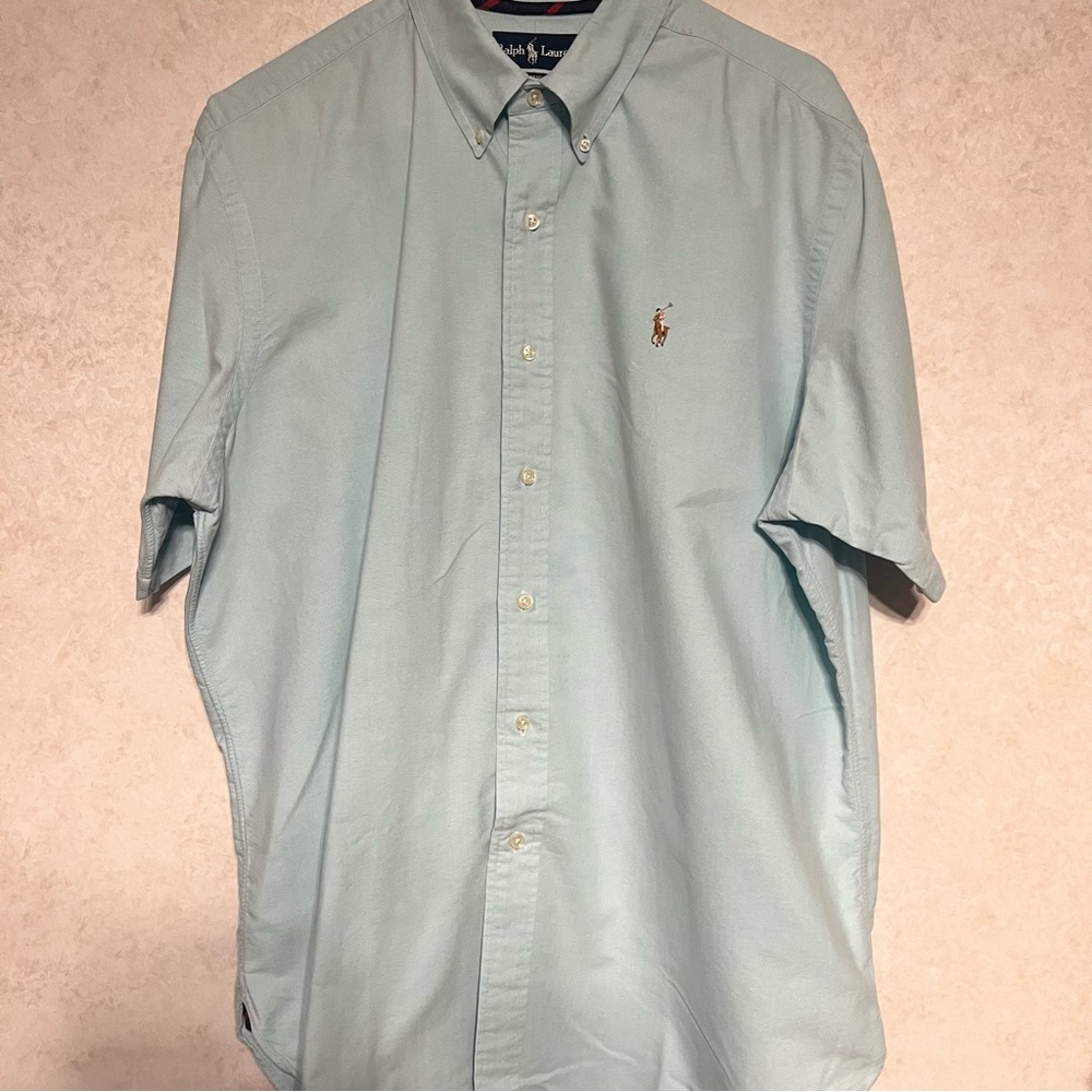 Ralph Lauren Men's Sky‎ Blue Casual Shirt